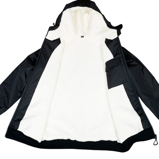 Chaqueta Storm - Negra / Turquesa L