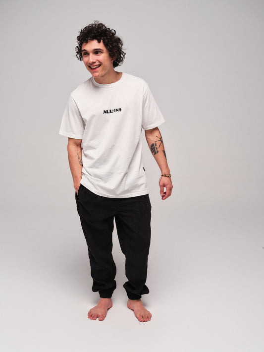 Camiseta de algodón - Wild - Blanco