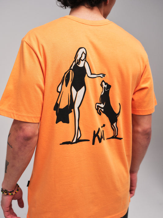 Camiseta - Kai - Albaricoque L