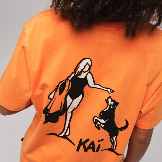 Camiseta - Kai - Albaricoque L