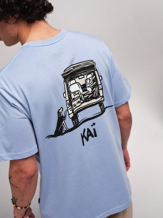 Camiseta - Kai - Azul L