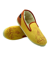 Charentaise pantoffels met tijgerprint