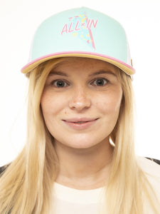 Gorra 80's trucker / Rosa