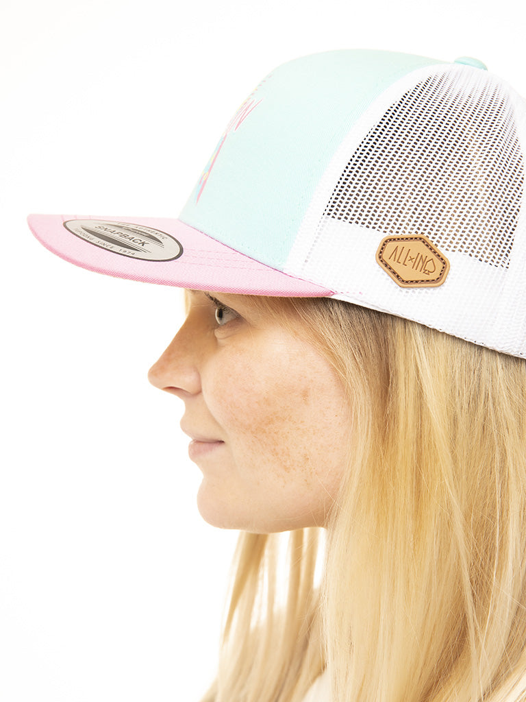 Gorra - 80's / Rosa Una Talla