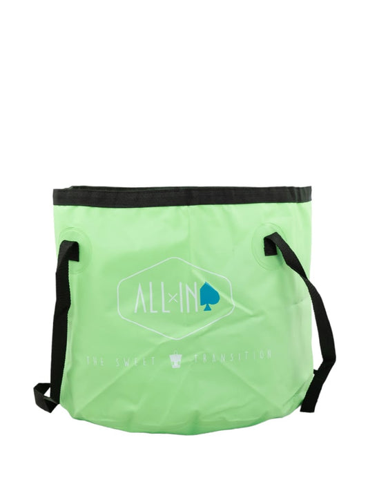 Bolsa para pañales con cepillo - Verde