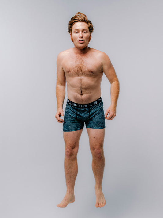 Sous vêtement homme ALL IN coupe ergonomique et ceinture élastique large confort