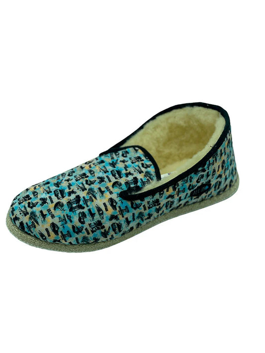 Charentaise ALL-IN pantoffels Blauw