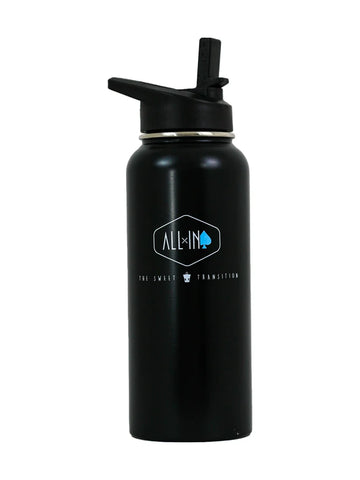 Botella isotérmica de acero inoxidable de 950 ml - Negra