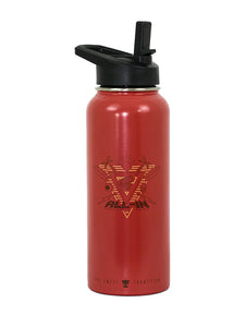950 ml roestvrijstalen geïsoleerde fles - Rood