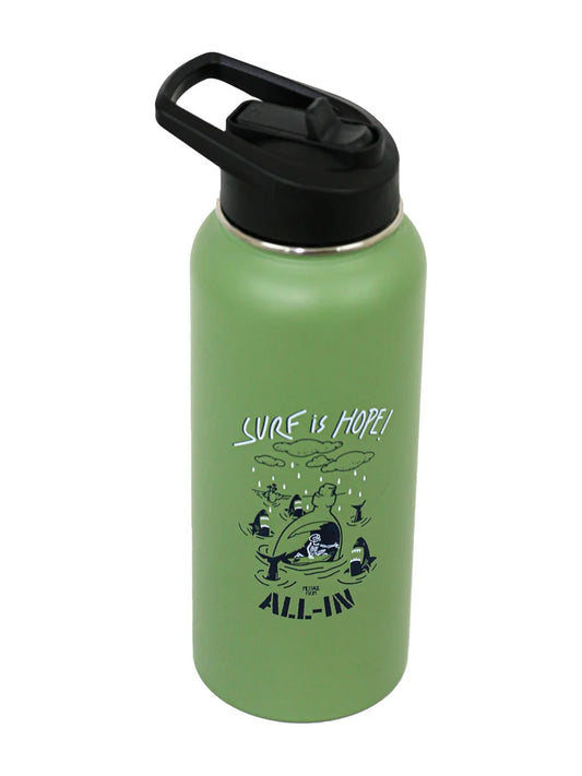 950 ml roestvrijstalen geïsoleerde fles - Groen