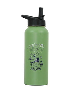 950 ml roestvrijstalen geïsoleerde fles - Groen